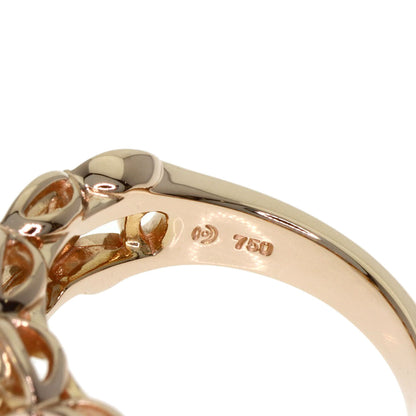 TASAKI Pearl Pearl Diamond Ring K18 Pink Gold Ladies [Used]