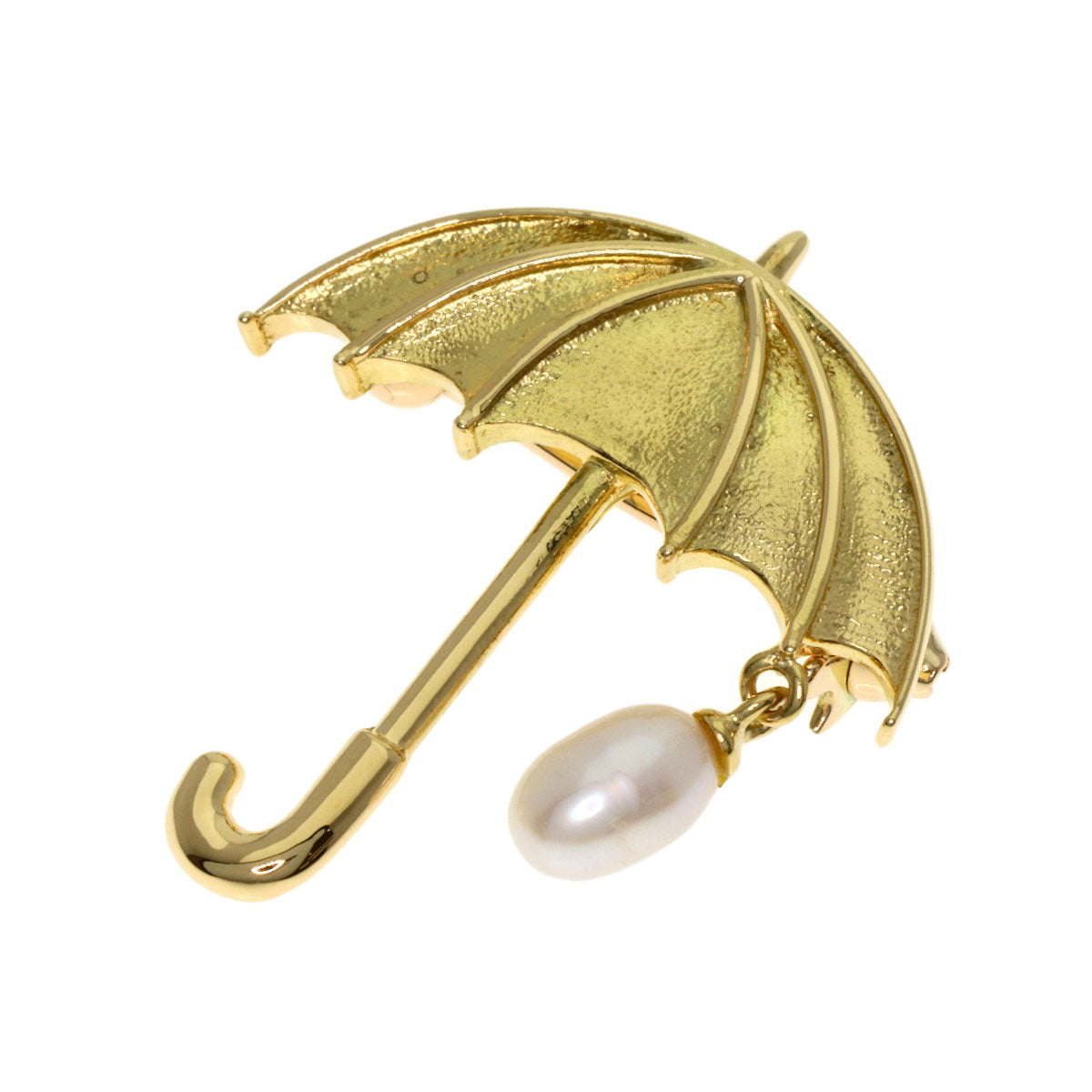 TASAKI Umbrella Pearl Pearl 2WAY Brooch Pendant top K18 Yellow Gold Ladies [Used]
