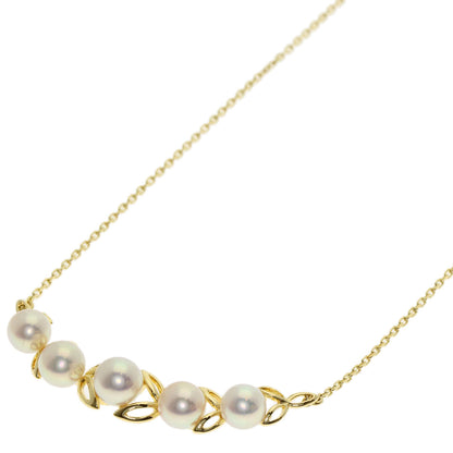 MIKIMOTO Reef Pearl Pearl Necklace K18 Yellow Gold Ladies [Used]