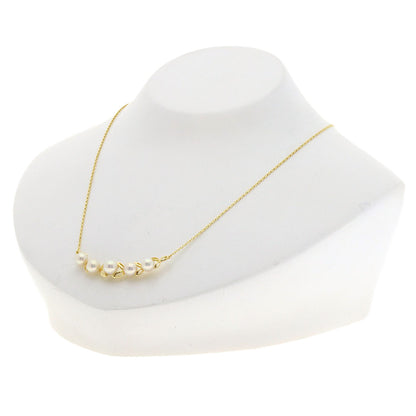 MIKIMOTO Reef Pearl Pearl Necklace K18 Yellow Gold Ladies [Used]