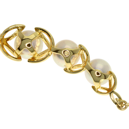 MIKIMOTO Reef Pearl Pearl Necklace K18 Yellow Gold Ladies [Used]