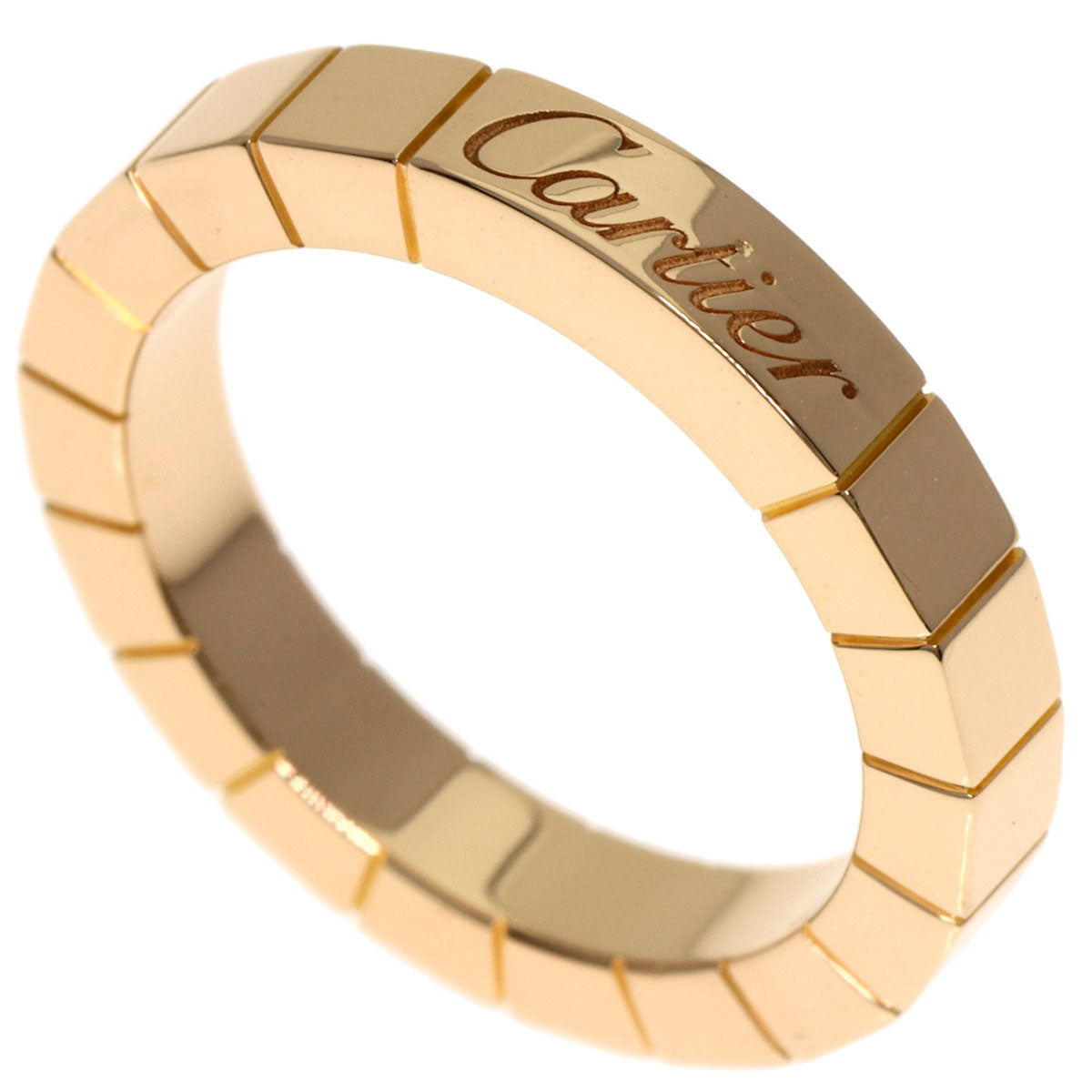 CARTIER Raniere #46 Ring K18 Pink Gold Ladies [Used]