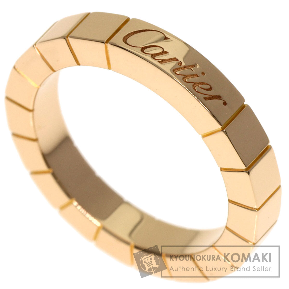 CARTIER Raniere #46 Ring K18 Pink Gold Ladies [Used]