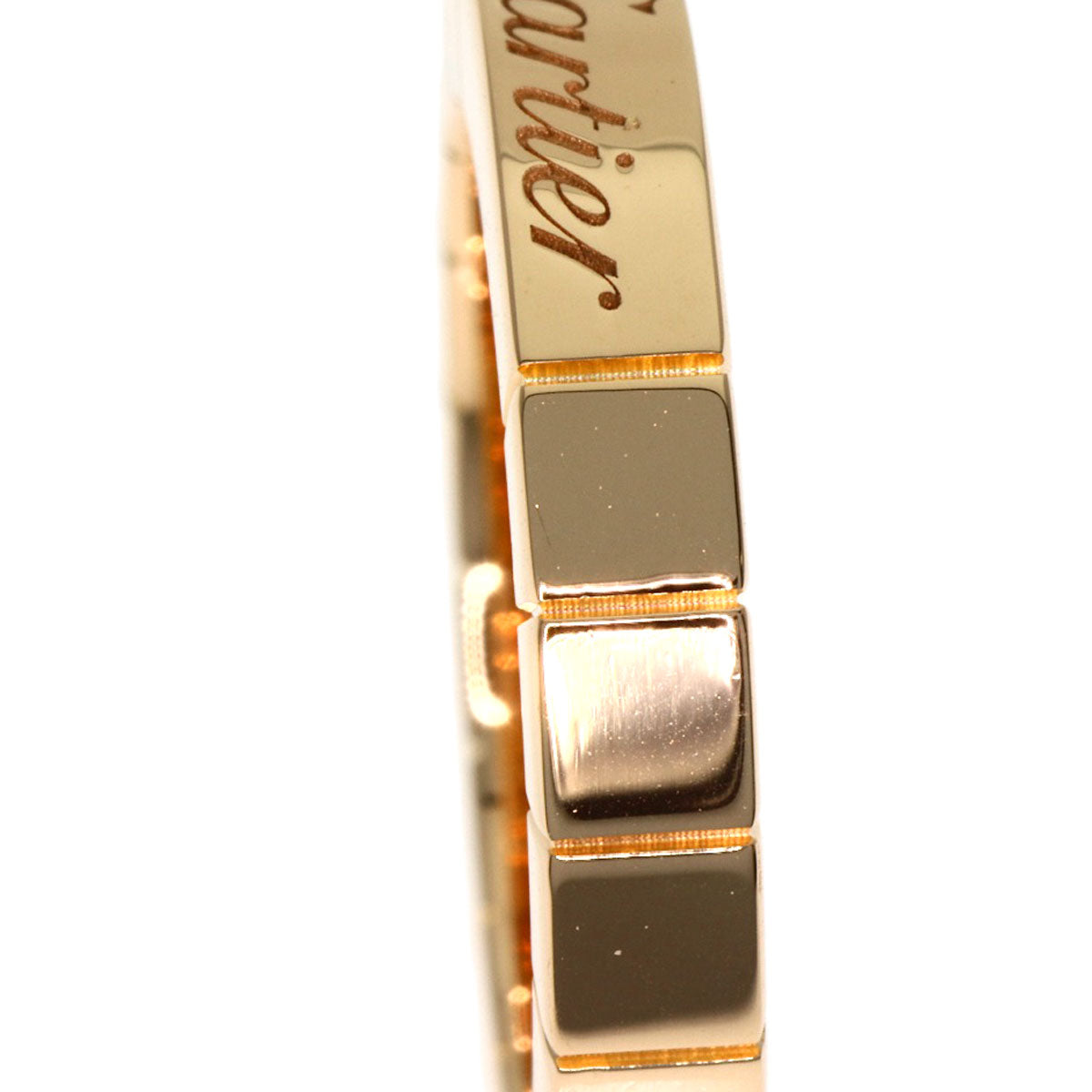 CARTIER Raniere #46 Ring K18 Pink Gold Ladies [Used]