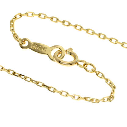 MIKIMOTO Bell motif Pearl Pearl Necklace K18 Yellow Gold Ladies [Used]
