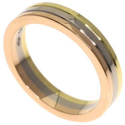 CARTIER Three colors # 47 Ring K18 Yellow Gold K18 White GoldLadies [Used]