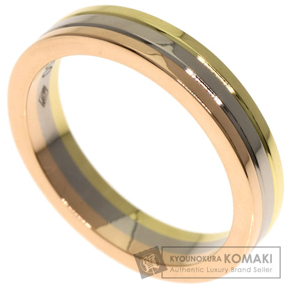 CARTIER Three colors # 47 Ring K18 Yellow Gold K18 White GoldLadies [Used]