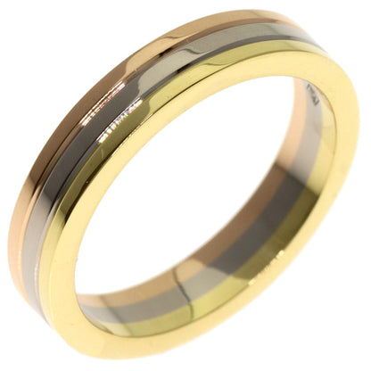 CARTIER Three colors # 47 Ring K18 Yellow Gold K18 White GoldLadies [Used]