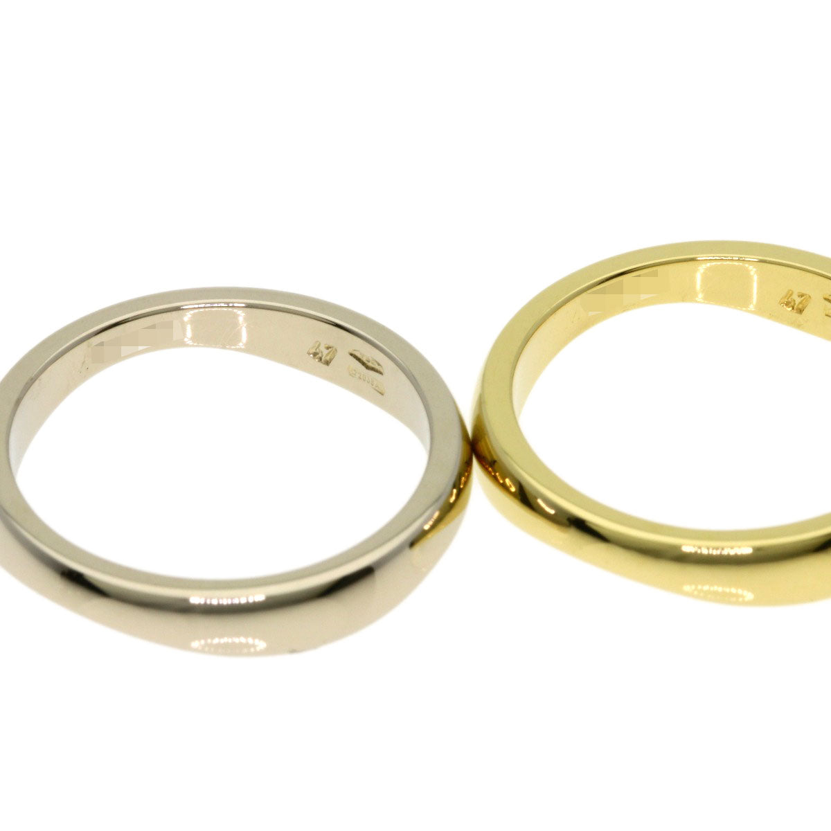 CARTIER Love Me #47 Ring K18 Yellow Gold 18WGLadies [Used]