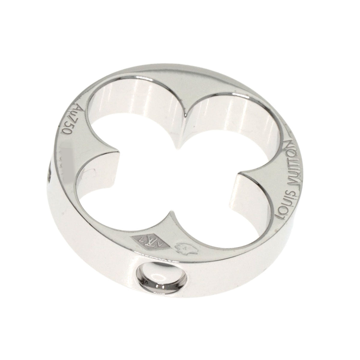 LOUIS VUITTON Pandantiffe Pendant top K18 White Gold Ladies [Used]
