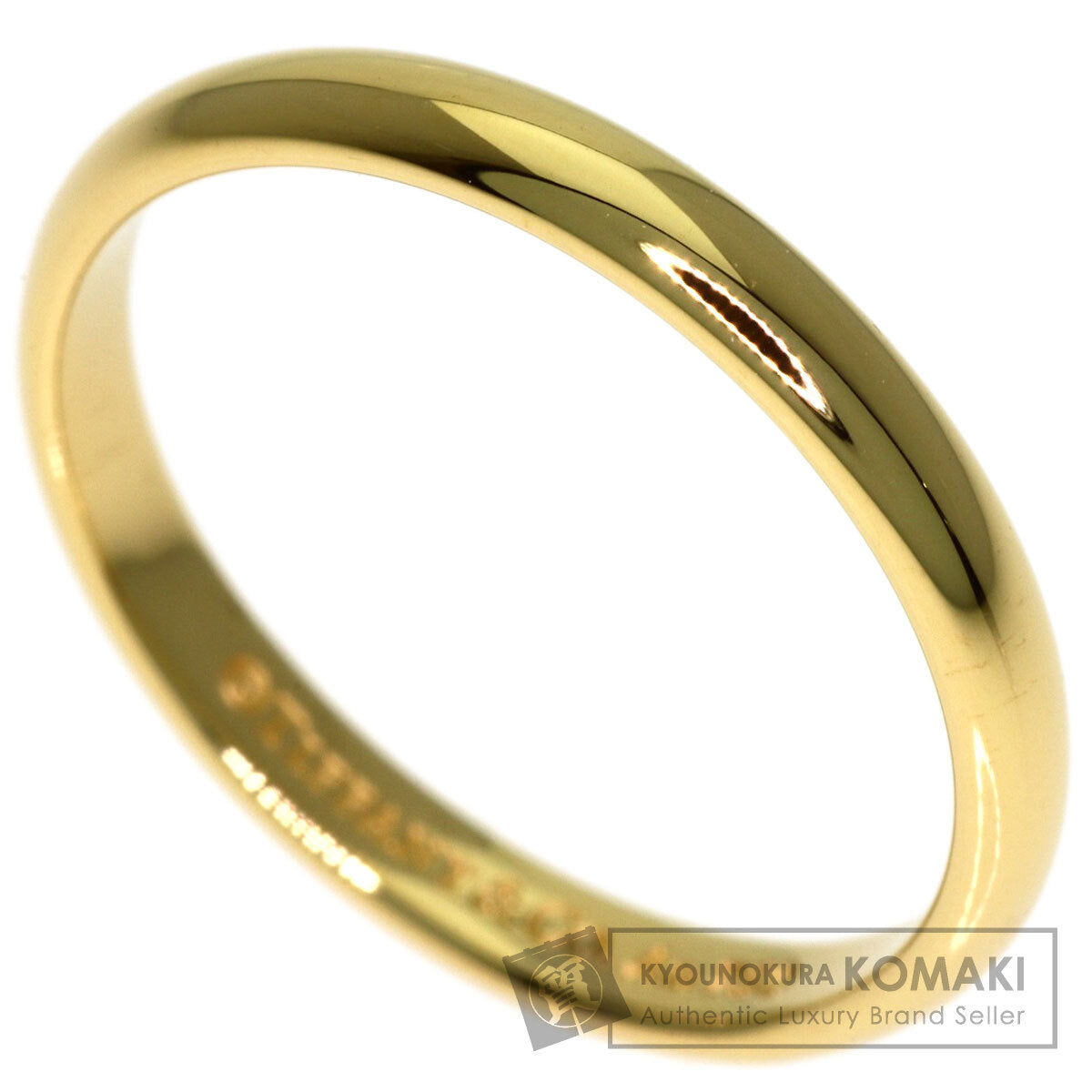 TIFFANY&Co. wedding Ring K18 Yellow Gold Ladies [Used]