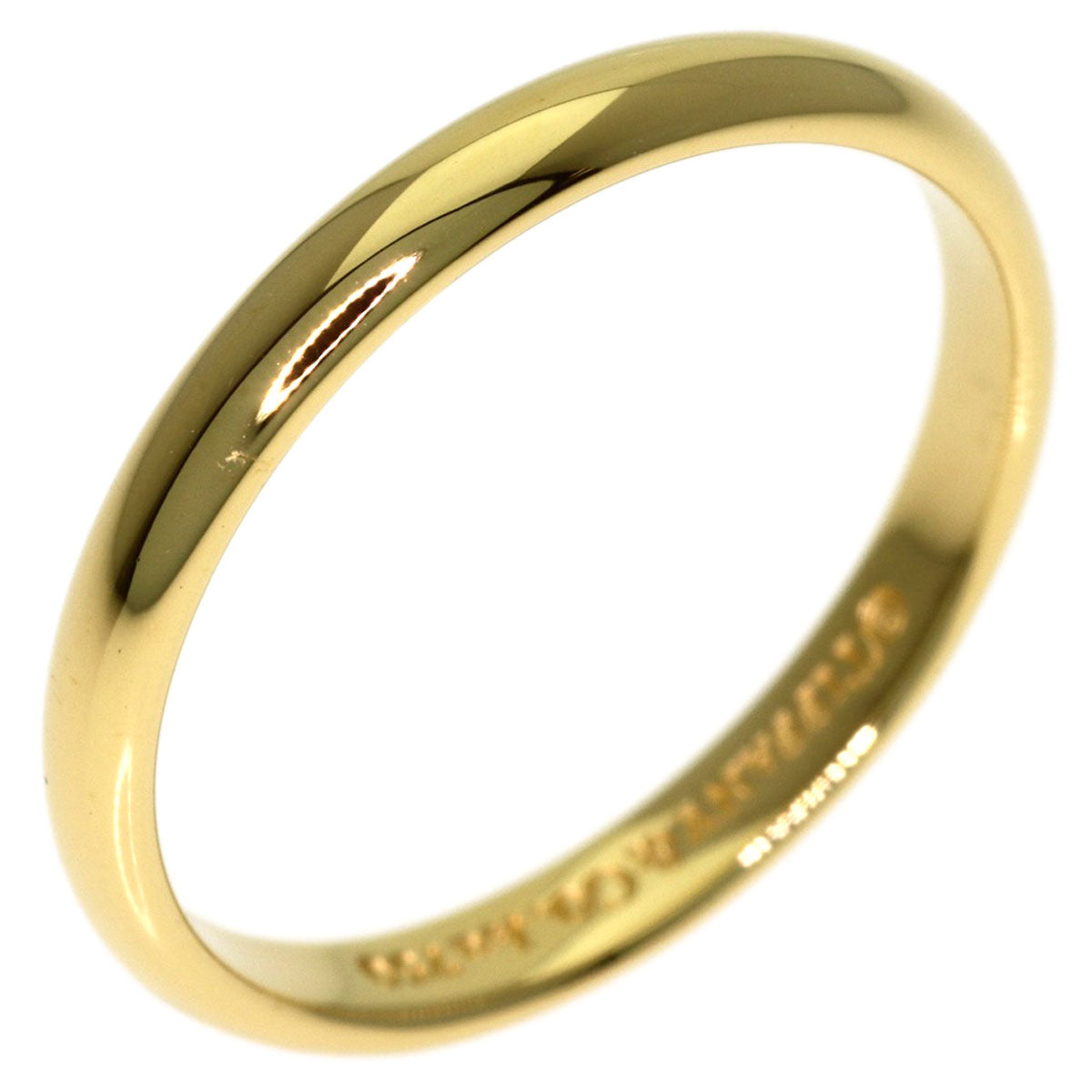 TIFFANY&Co. wedding Ring K18 Yellow Gold Ladies [Used]