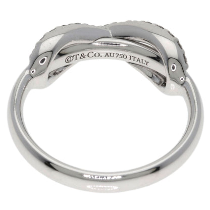 TIFFANY&Co. Infinity Diamond Ring K18 White Gold Ladies [Used]