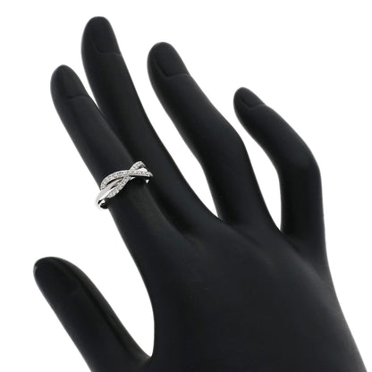 TIFFANY&Co. Infinity Diamond Ring K18 White Gold Ladies [Used]