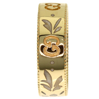 GUCCI Icon Bloom Ring K18 Yellow Gold Ladies [Used]