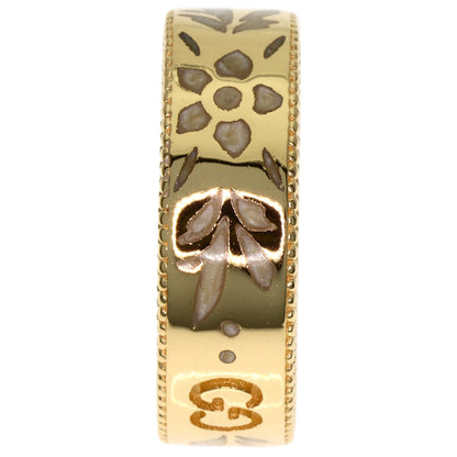 GUCCI Icon Bloom Ring K18 Yellow Gold Ladies [Used]
