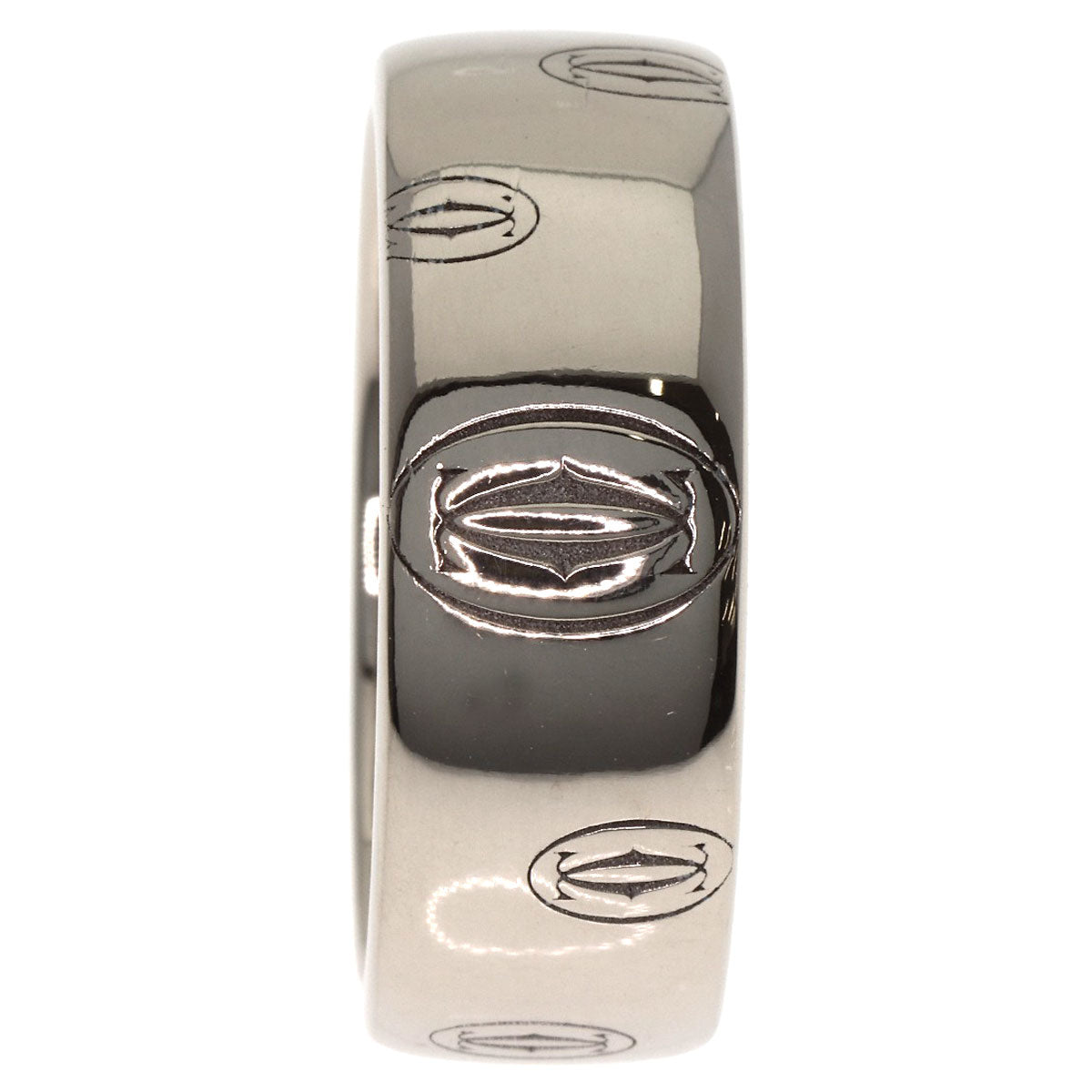 CARTIER Happy birthday # 59 Ring K18 White Gold unisex [Used]