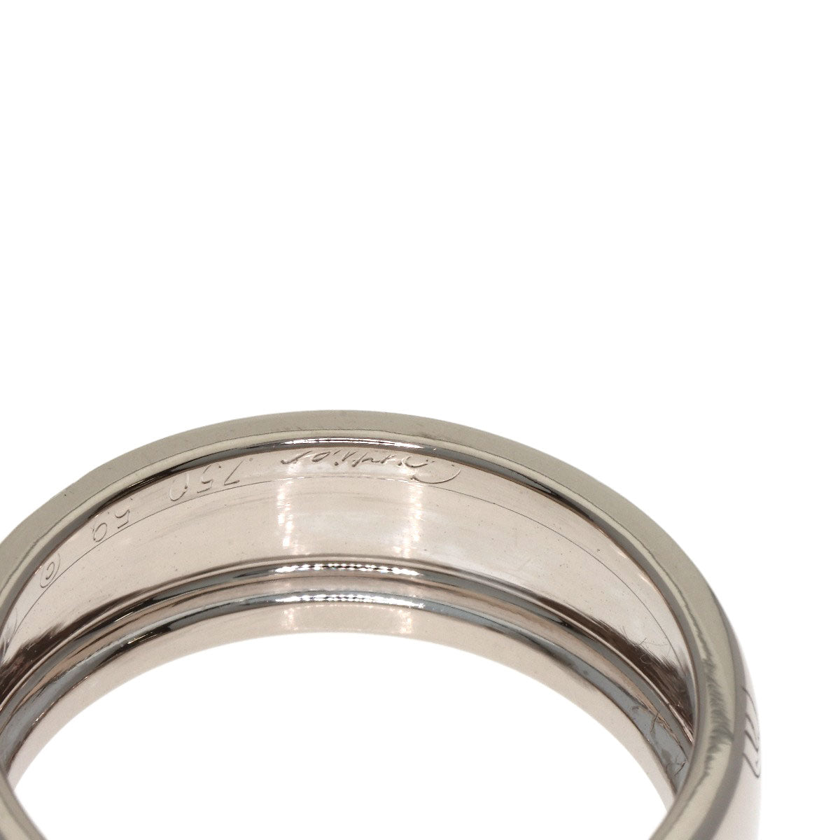 CARTIER Happy birthday # 59 Ring K18 White Gold unisex [Used]
