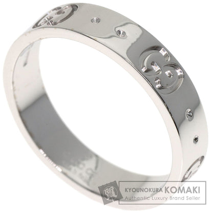 GUCCI Icon # 10 Ring K18 White Gold Ladies [Used]