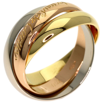 CARTIER Trinity #48 Ring K18 Yellow Gold K18 White GoldLadies [Used]