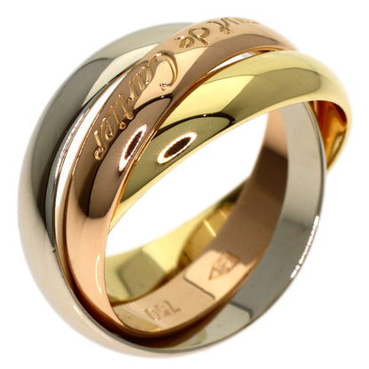 CARTIER Trinity #48 Ring K18 Yellow Gold K18 White GoldLadies [Used]