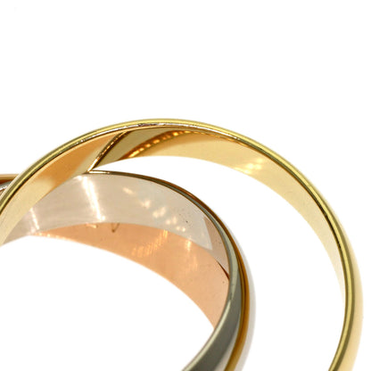 CARTIER Trinity #48 Ring K18 Yellow Gold K18 White GoldLadies [Used]
