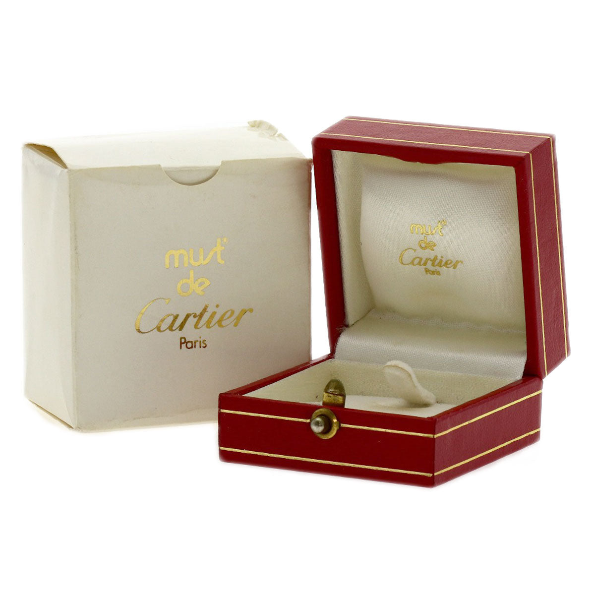 CARTIER Trinity #48 Ring K18 Yellow Gold K18 White GoldLadies [Used]