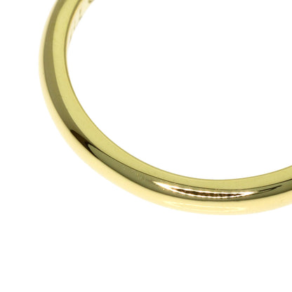 TIFFANY&Co. Open Heart Diamond Ring K18 Yellow Gold Ladies [Used]