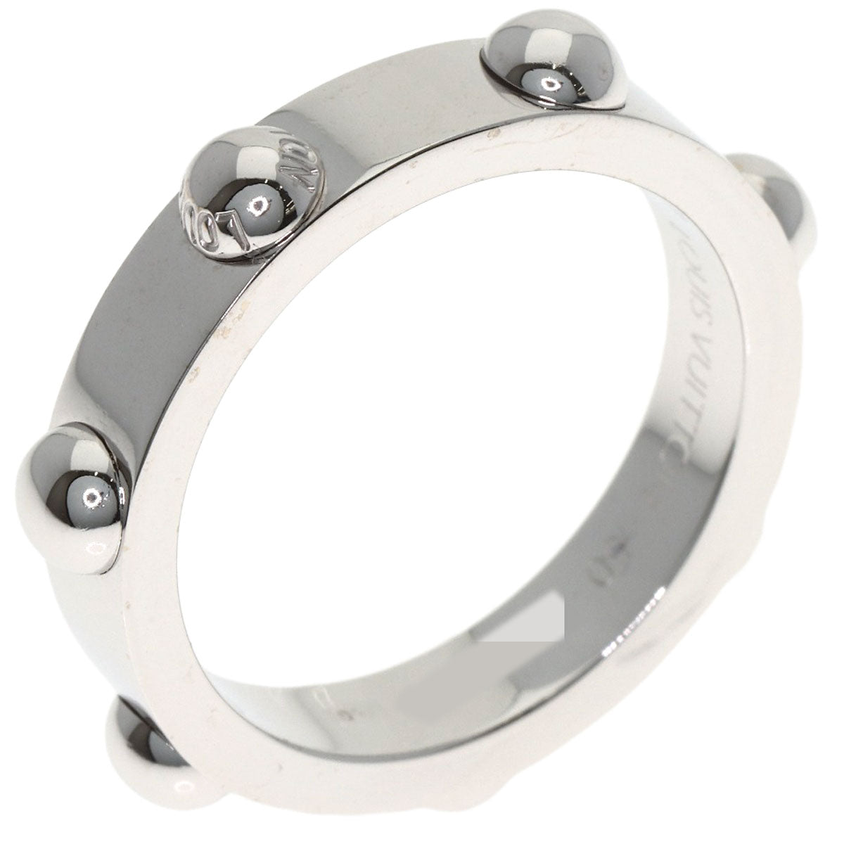 LOUIS VUITTON Empreinte #60 Ring K18 White Gold unisex [Used]