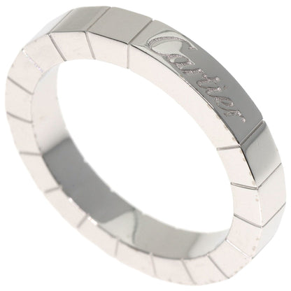 CARTIER Laniere # 48 Ring K18 White Gold Ladies [Used]
