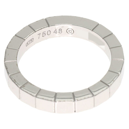 CARTIER Laniere # 48 Ring K18 White Gold Ladies [Used]