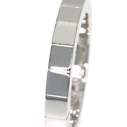 CARTIER Laniere # 48 Ring K18 White Gold Ladies [Used]