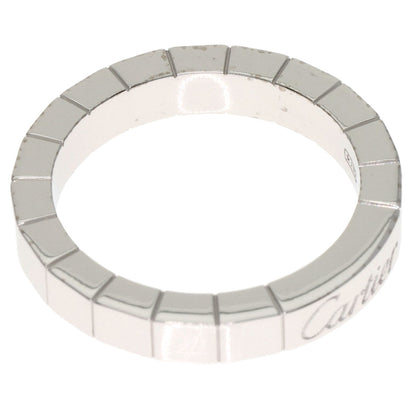CARTIER Laniere # 48 Ring K18 White Gold Ladies [Used]