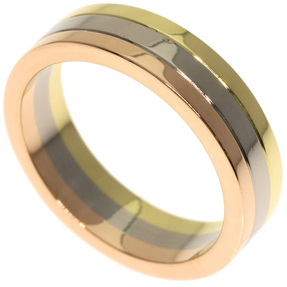 CARTIER Three colors # 48 Ring K18 Yellow Gold K18 White GoldLadies [Used]