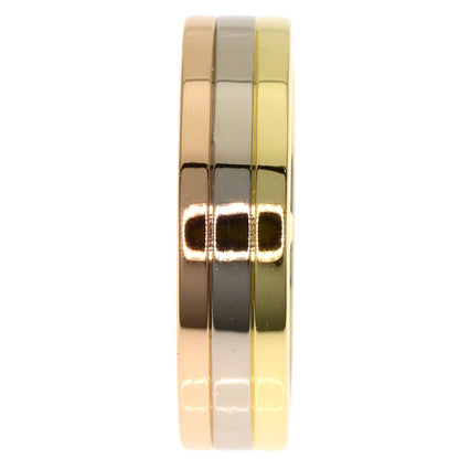 CARTIER Three colors # 48 Ring K18 Yellow Gold K18 White GoldLadies [Used]