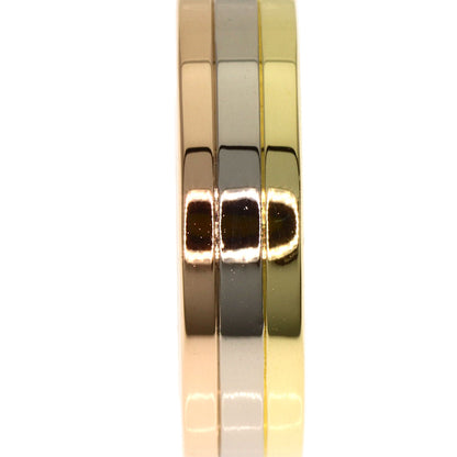 CARTIER Three colors # 48 Ring K18 Yellow Gold K18 White GoldLadies [Used]