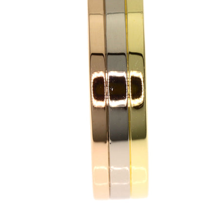 CARTIER Three colors # 48 Ring K18 Yellow Gold K18 White GoldLadies [Used]