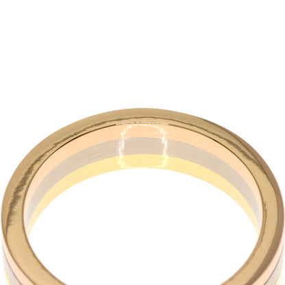 CARTIER Three colors # 48 Ring K18 Yellow Gold K18 White GoldLadies [Used]