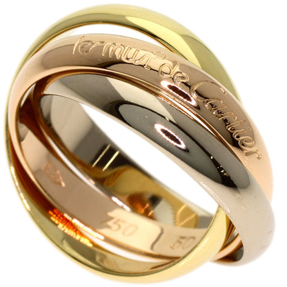 CARTIER Trinity #50 Ring K18 Yellow Gold K18 White GoldLadies [Used]