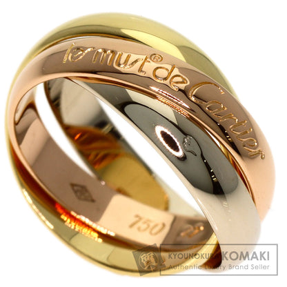CARTIER Trinity #47 Ring K18 Yellow Gold K18 White GoldLadies [Used]