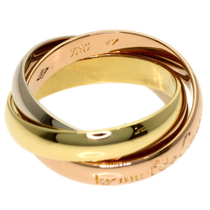 CARTIER Trinity #47 Ring K18 Yellow Gold K18 White GoldLadies [Used]
