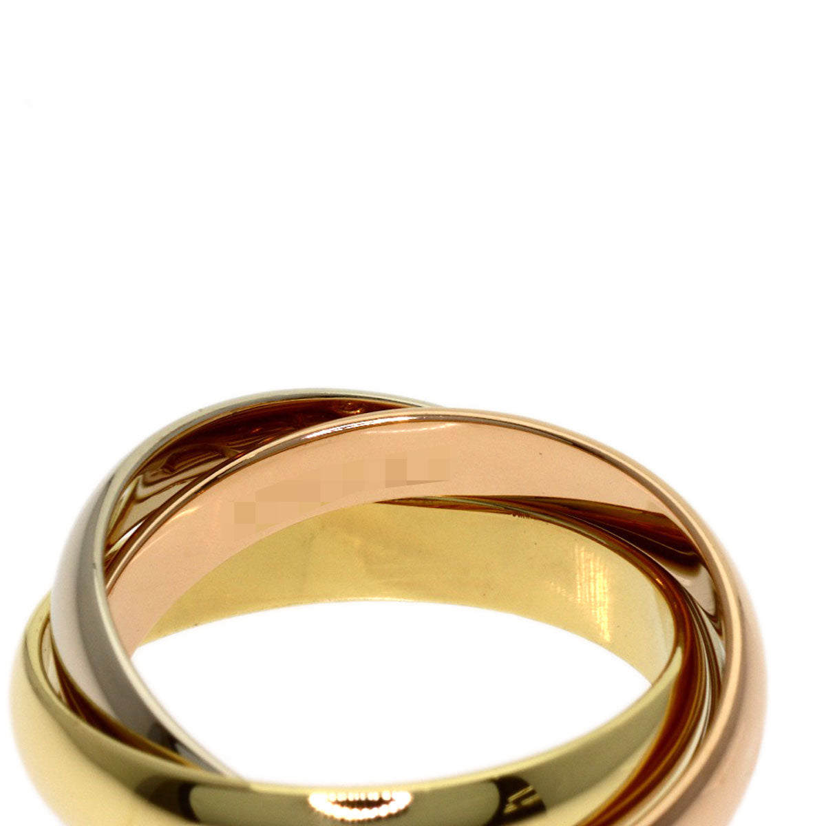 CARTIER Trinity #47 Ring K18 Yellow Gold K18 White GoldLadies [Used]