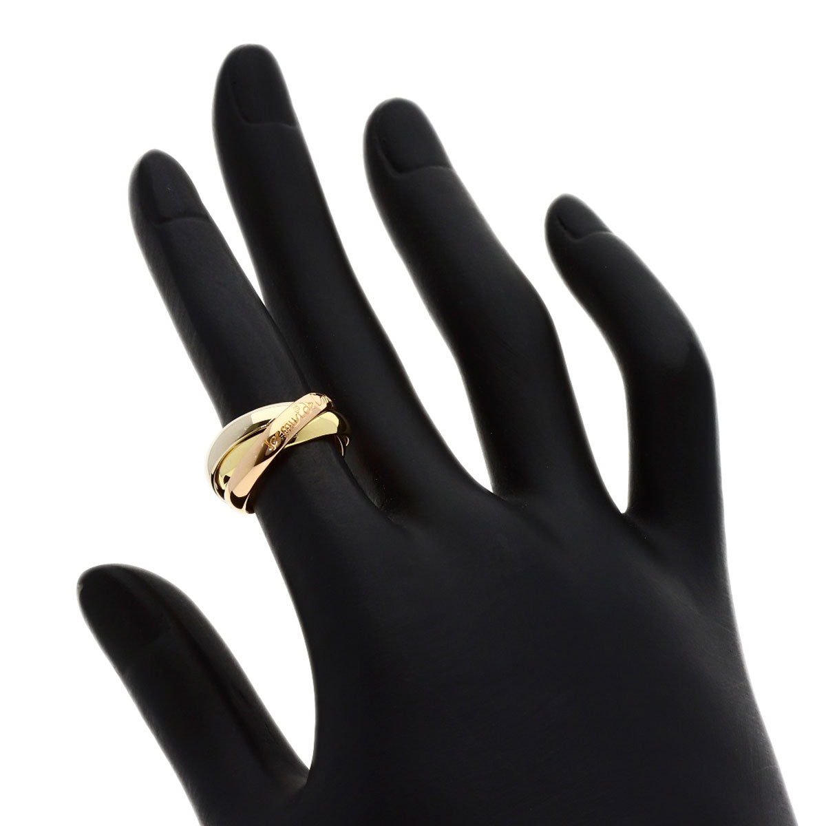 CARTIER Trinity #47 Ring K18 Yellow Gold K18 White GoldLadies [Used]