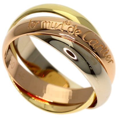 CARTIER Trinity #46 Ring K18 Yellow Gold K18 White GoldLadies [Used]