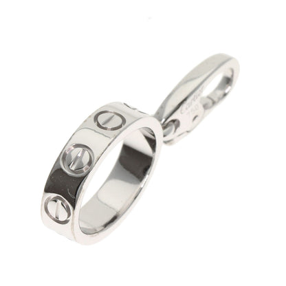 CARTIER Baby love charm Pendant top K18 White Gold Ladies [Used]