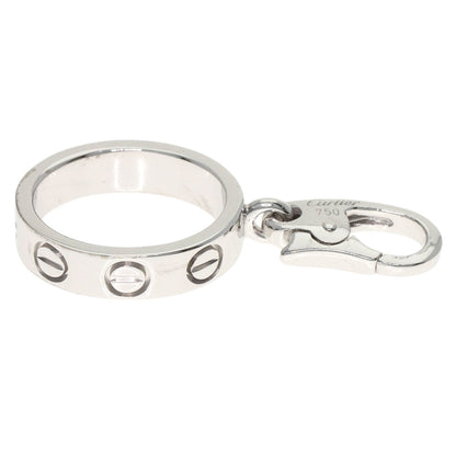 CARTIER Baby love charm Pendant top K18 White Gold Ladies [Used]