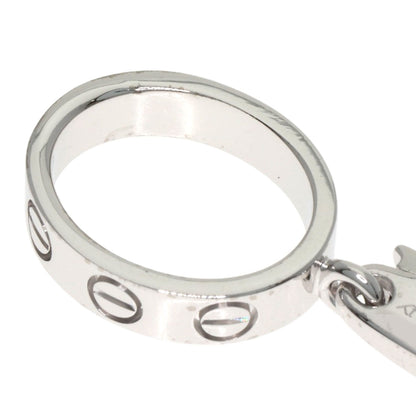 CARTIER Baby love charm Pendant top K18 White Gold Ladies [Used]