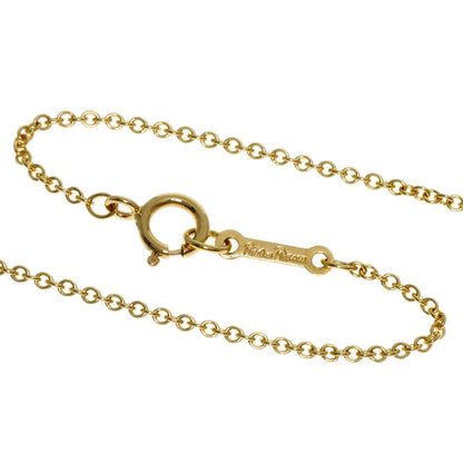 TIFFANY&Co. kiss Necklace K18 Yellow Gold Ladies [Used]