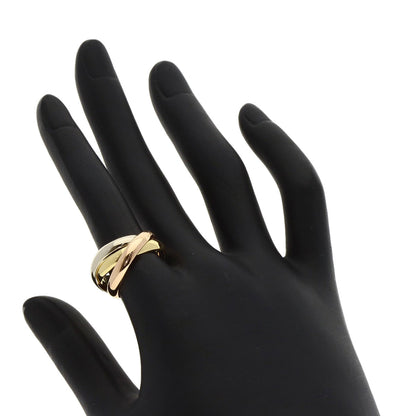 CARTIER Trinity #51 Ring K18 Yellow Gold 18K Pink GoldLadies [Used]