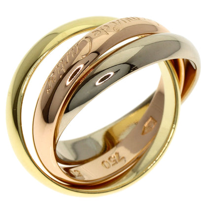CARTIER Trinity #50 Ring K18 Yellow Gold 18K Pink GoldLadies [Used]